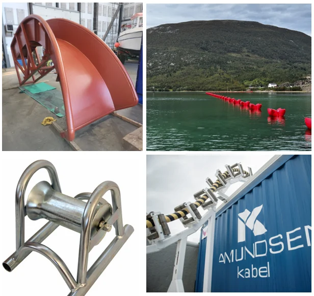 Various cable handling equipment
